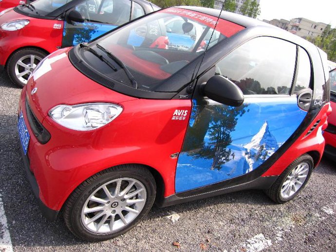 Avis en la Exposición de Shanghai