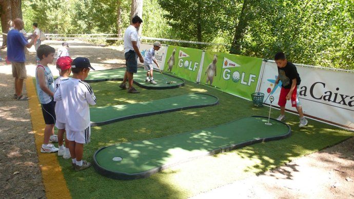 Una de las actividades de la fiesta de fin de curso