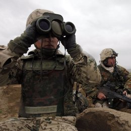 Soldados alemanes en Afganistán