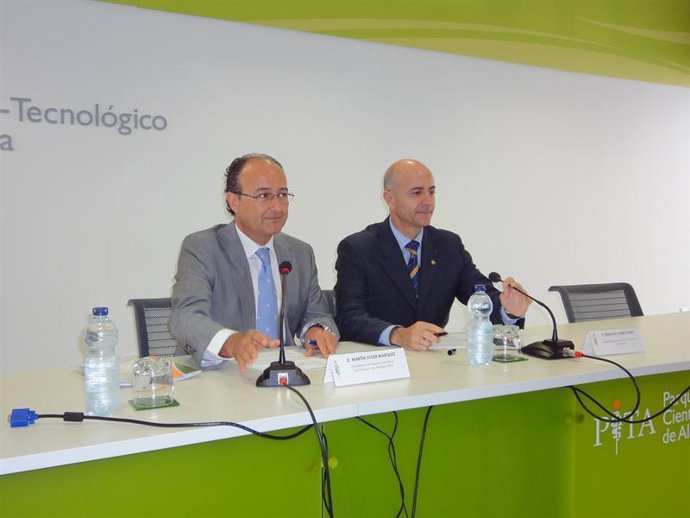 Martín Soler, en el último acto público como director del PITA