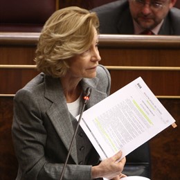 Vicepresidenta económica del Gobierno, Elena Salgado