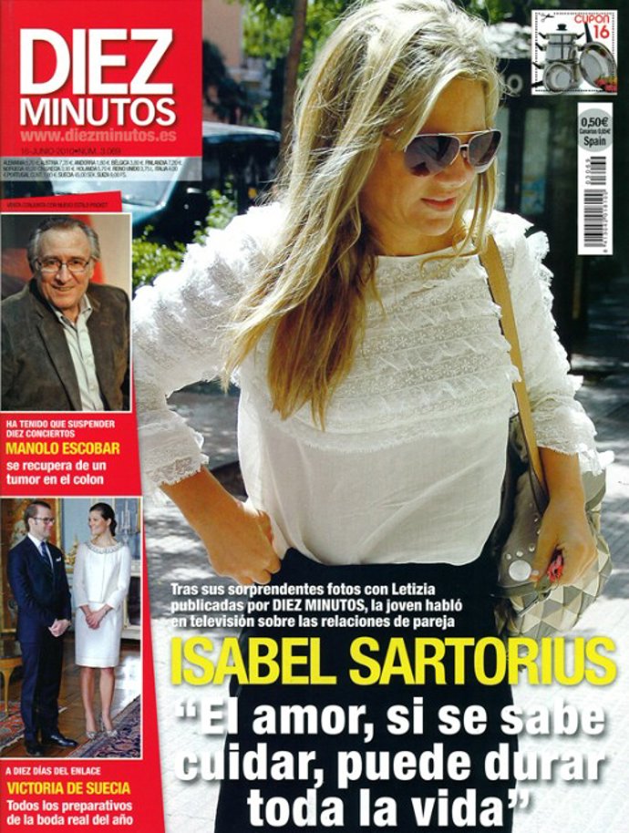 Portada de la revista 'Diez Minutos'