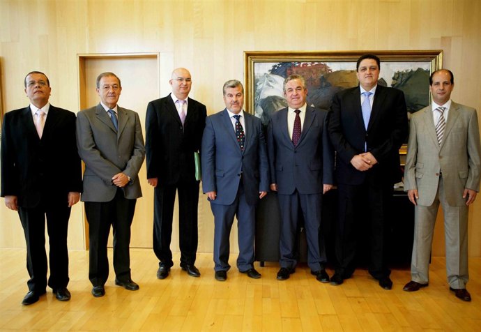 El presidente de la Diputación de Málaga junto al diputado responsable de Planif