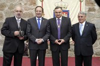 La Delegación de la Once recibe la Medalla de La Rioja y el empresario José Pedro Orío la distinción de Riojano Ilustre