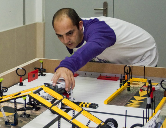 Taller de robótica del CITA de Salamanca.