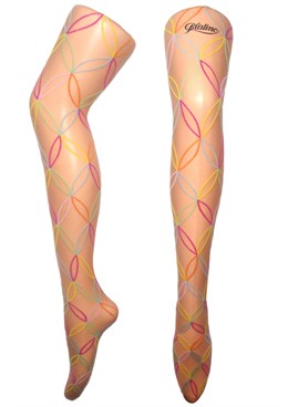 Panty fantasía flores.