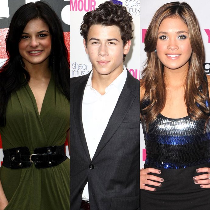 Courtney Galiano, Nick Jonas y Nicole Anderson