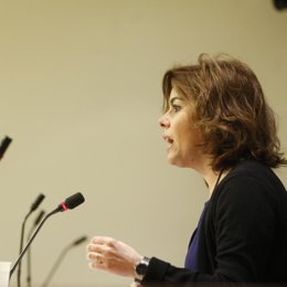 portavoz del Grupo Popular en el Congreso, Soraya Sáenz de Santamaría