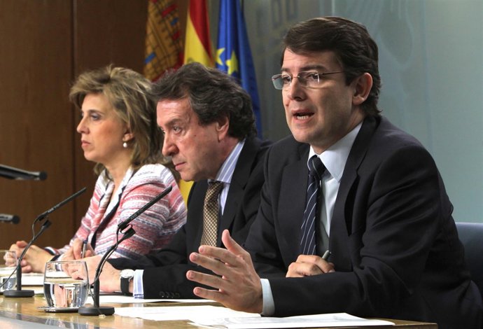 Imagen de la rueda de prensa posterior al consejo