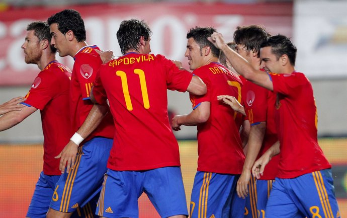 La selección española de fútbol