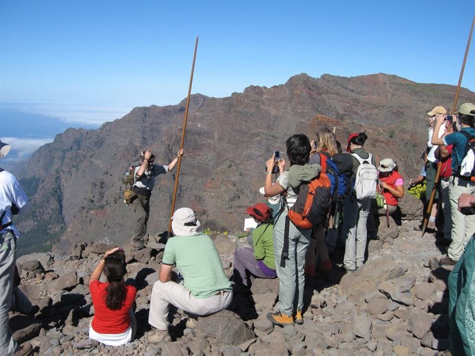 Visita a La Caldera de Taburiente, La Palma