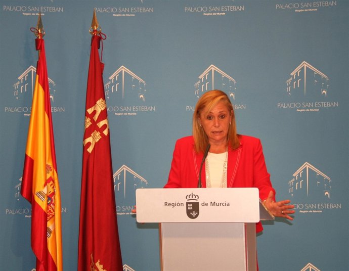 La consejera en la rueda de prensa posterior al Consejo