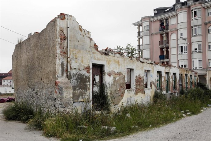 Estado del número 52 de Lavapiés antes del derribo