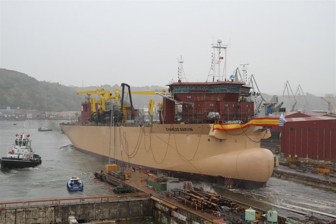 La draga Charles Darwin