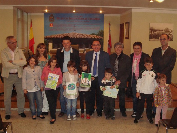 Momento de la entrega de premios