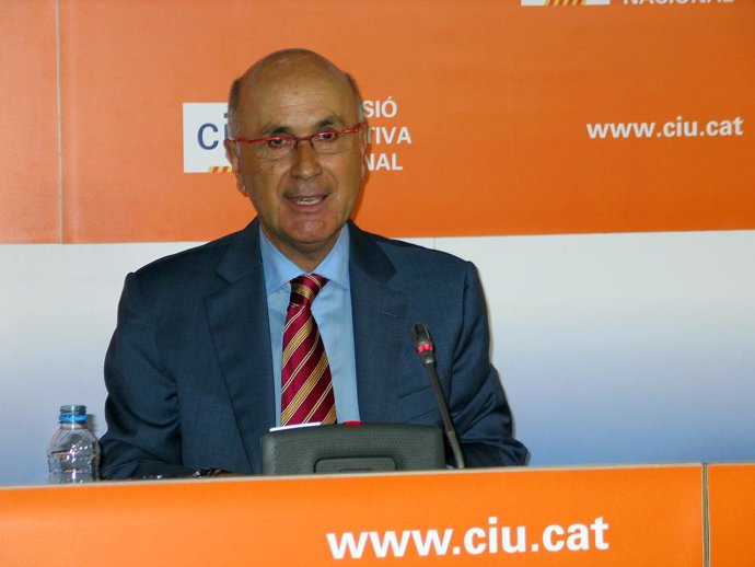 El portavoz de CiU en el Congreso y líder de UDC, Josep Antoni Duran.