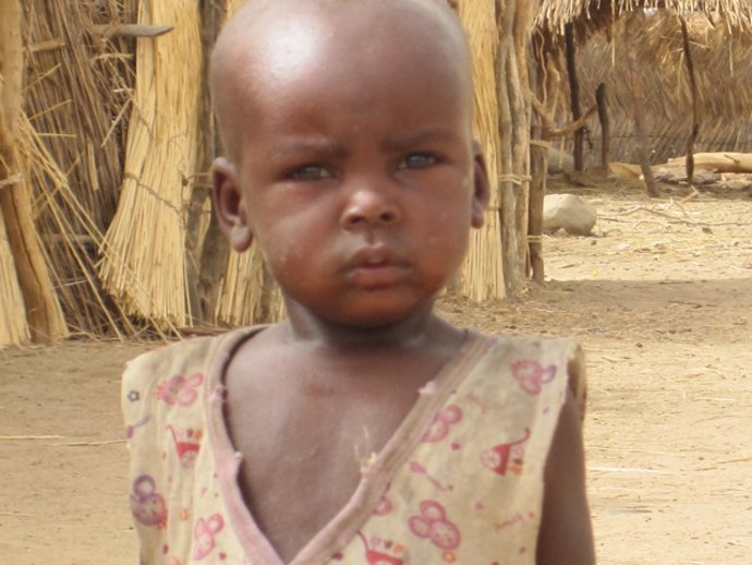 Niño en Chad crisis alimentaria en el Sahel