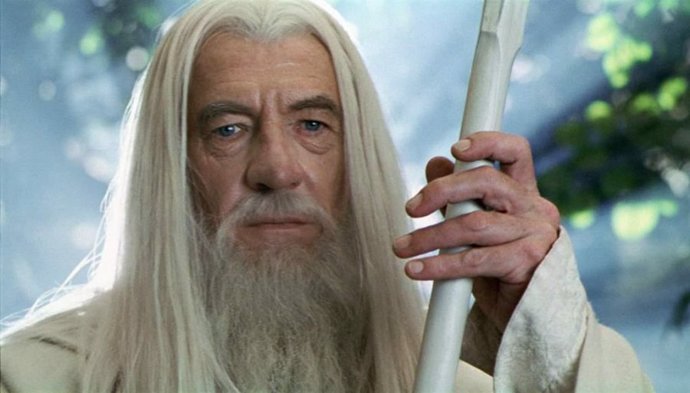 Gandalf en El Señor de los Anillos Ian McKellen