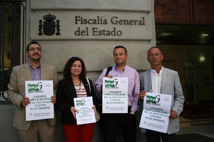 Casares (Málaga) pide en Madrid anular la condena a Blas Infante
