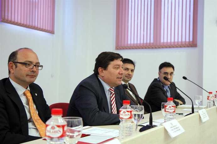 El consejero, durante su intervención 