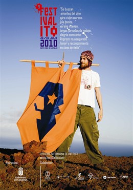 Cartel de la IX edición del Festivalito de La Palma, presentado hoy