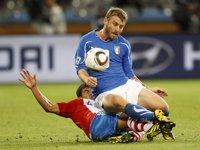 Fútbol/Mundial.- Crónica del Italia-Paraguay, 1-1
