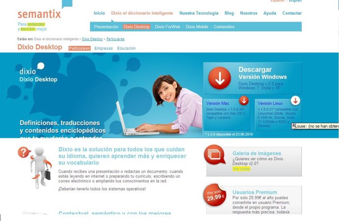 diccionario inteligente dixio