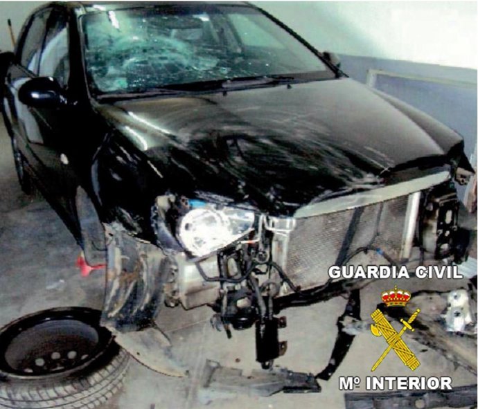 Vehículo siniestrado