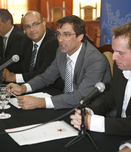 Presidente del Cabildo de Lanzarote, Pedro San Ginés