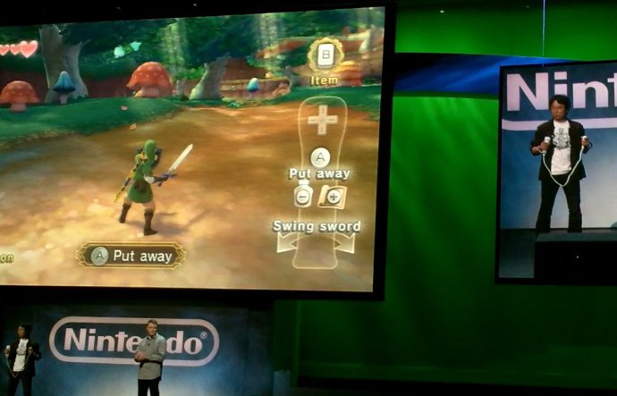 Presentación de Zelda Skyward Sword