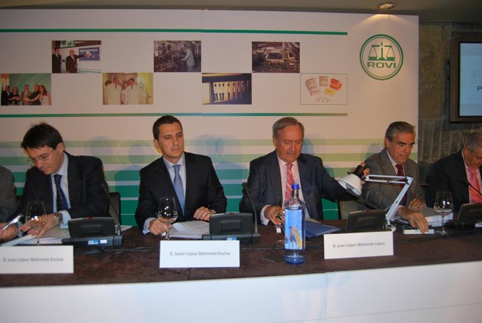 Junta de Accionistas de Laboratorios Farmacéuticos Rovi