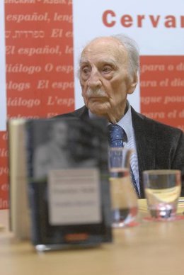Francisco Ayala, en la presentación de sus "Obras completas".