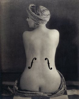 El violín de Ingres de Man Ray (1924)
