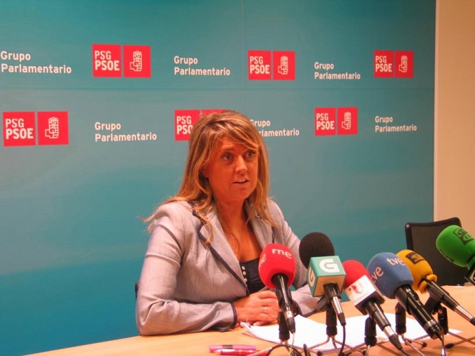 Beatriz Sestayo en rueda de prensa