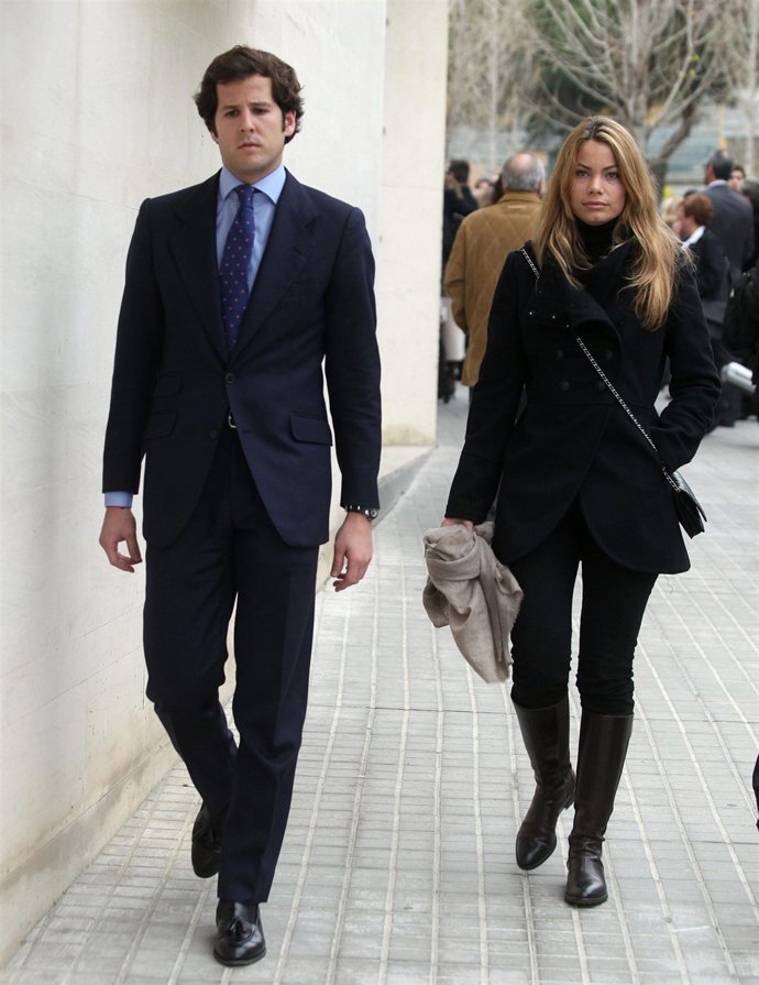 Carla Goyanes con su novio Jorge Benguria