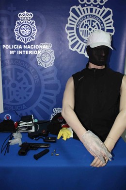 Efectos incautados en la operación