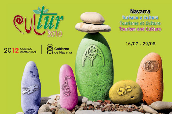 Cartel anunciador de Cultur 2010. 