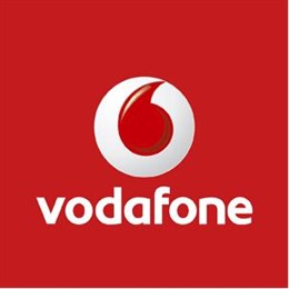 logotipo vodafone