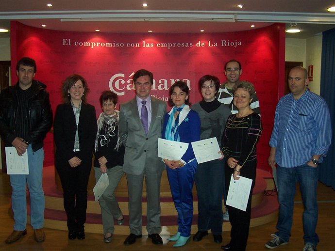 Entrega diplomas SRE y Cámara