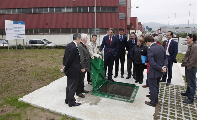 Vista de fin de obra del alcalde 