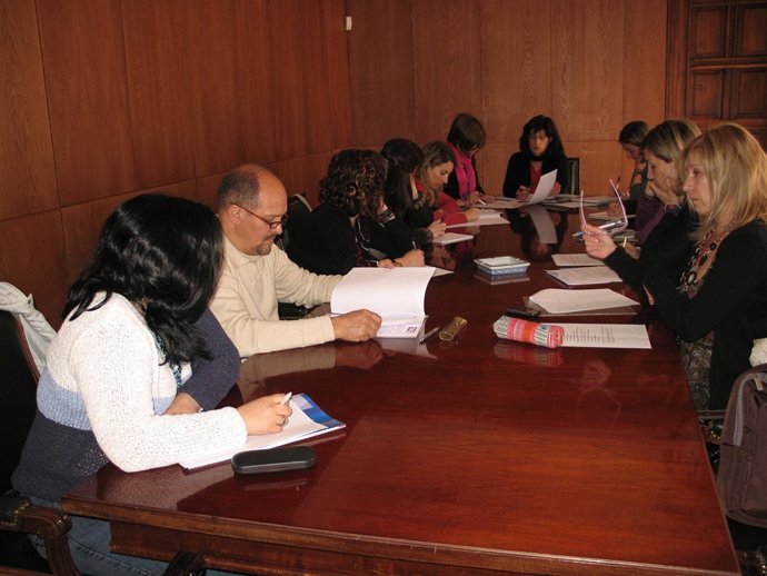 Representantes del Programa de Protección de Violencia de Género