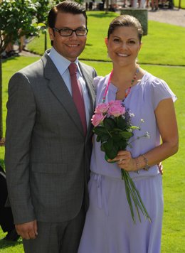 Daniel Westling y Victoria de Suecia
