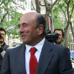 El presidente del Banco Santander, Emilio Botín