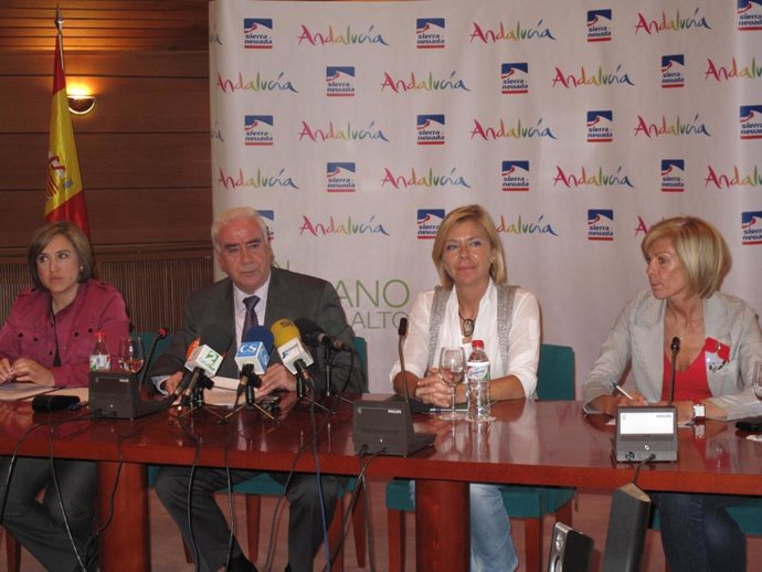 Luciano Alonso, en rueda de prensa