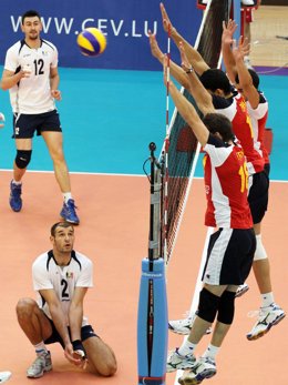 Bloque español voleibol 