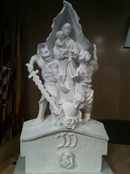 Escultura de Sotoo para La Pedrera