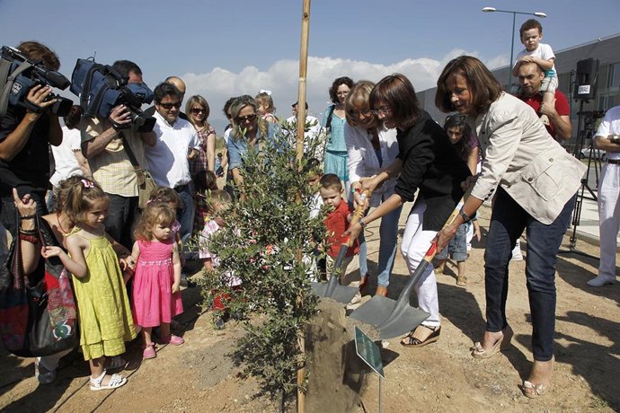 Gámez, Martel y De la Calle en la presentación