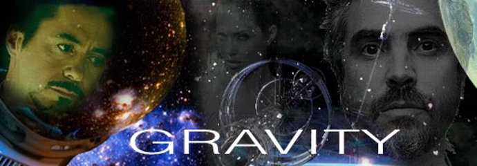 Downey Jr. y Cuaron en Gravity