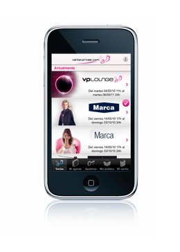 aplicación de iphone