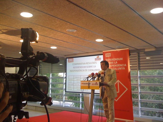 Consulta soberanista en Mataró.